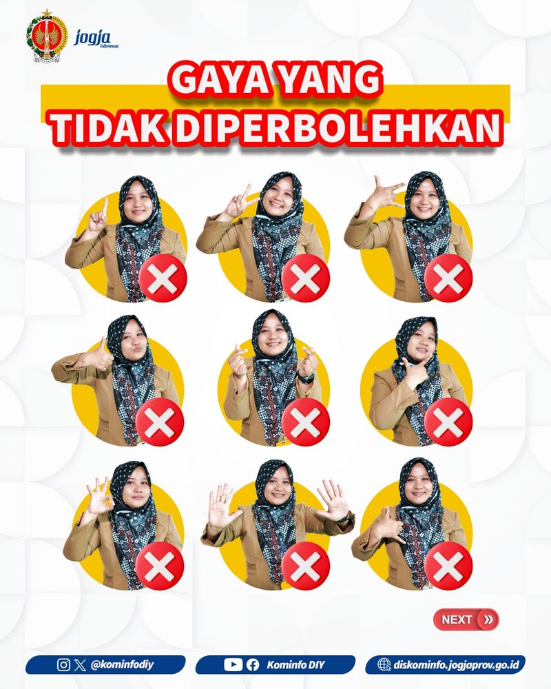 Pemilupedia Pose Foto Yang Dilarang Bagi Asn Jelang Pemilu Dan